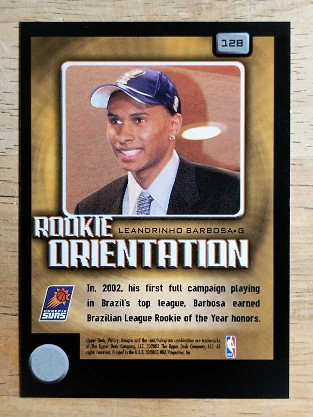 2003-04 Upper Deck Victory #128 Leandro Barbosa RC