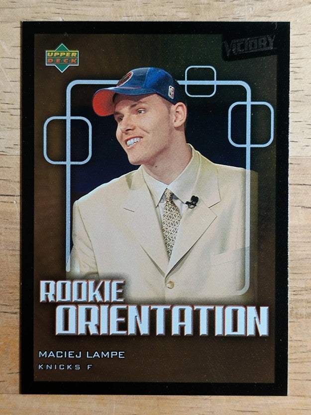 2003-04 Upper Deck Victory #130 Maciej Lampe RC