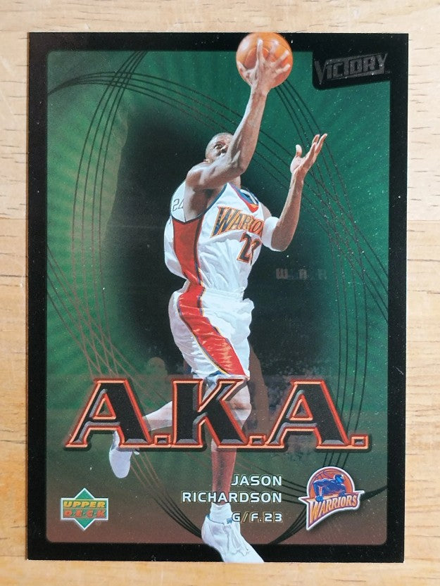 2003-04 Upper Deck Victory #209 Jason Richardson AKA