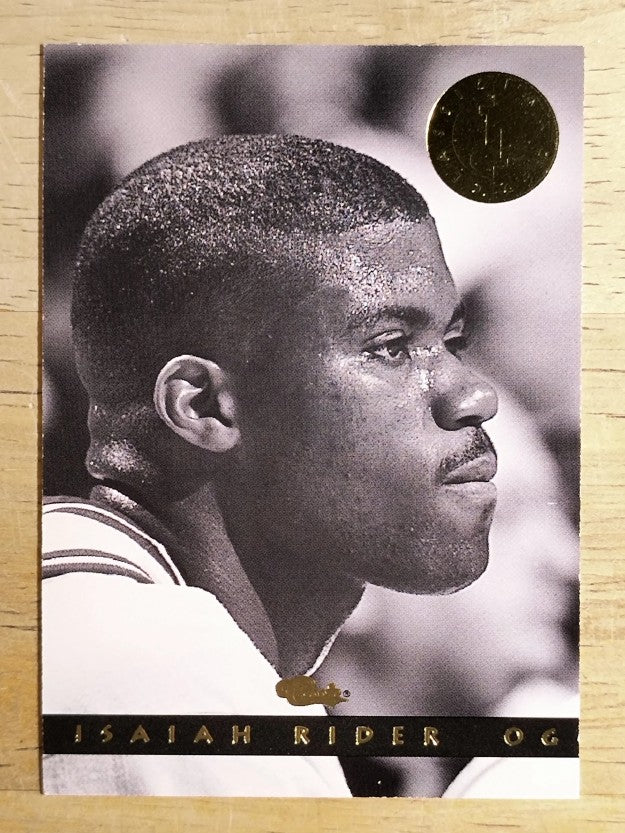 1993-94 Images Four Sport #145 Isaiah Rider B/W