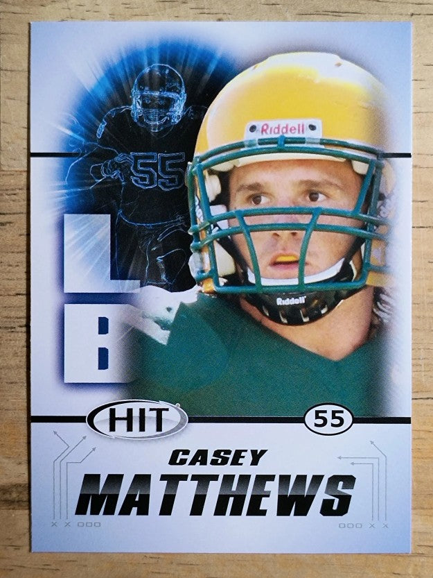 2011 SAGE HIT #35 Casey Matthews