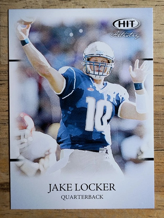 2011 SAGE HIT #44 Jake Locker Art