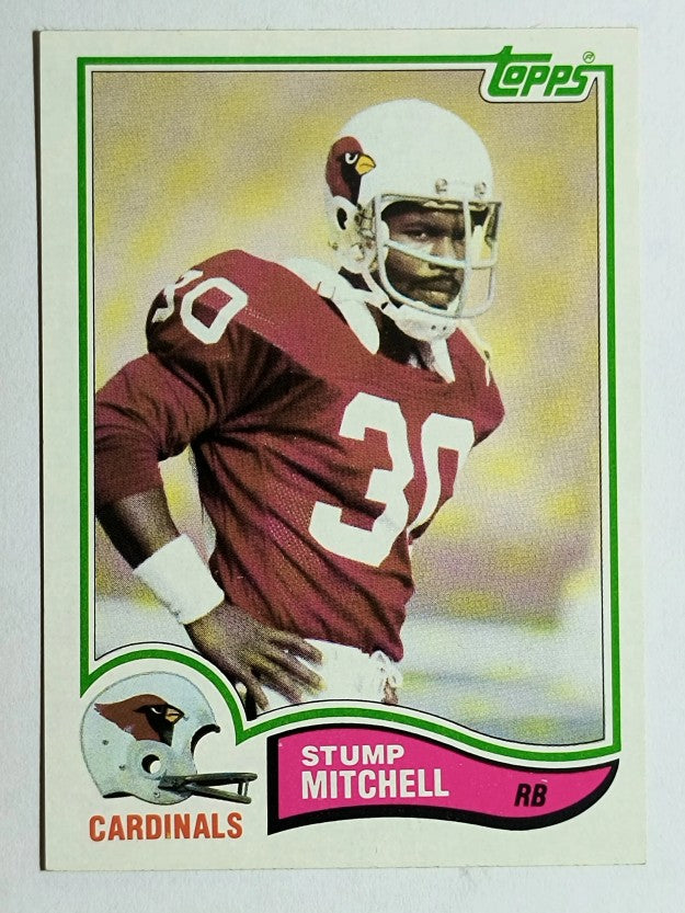 1982 Topps #472 Stump Mitchell RC