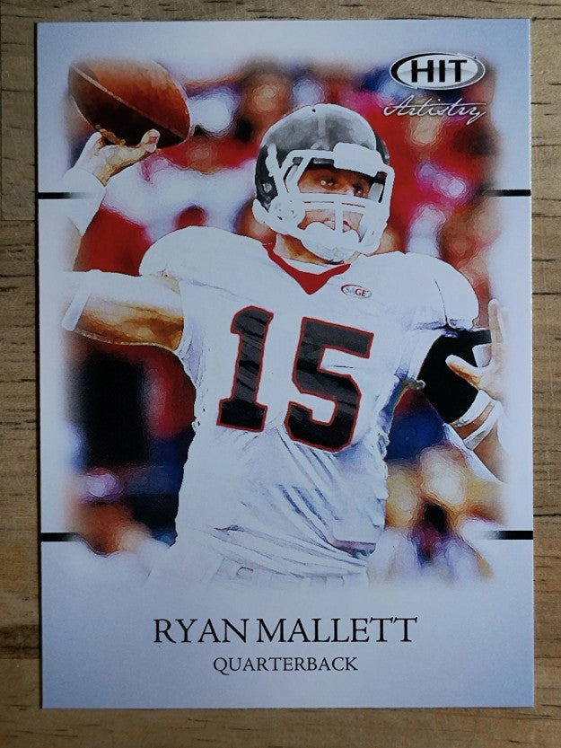 2011 SAGE HIT #45 Ryan Mallett Art