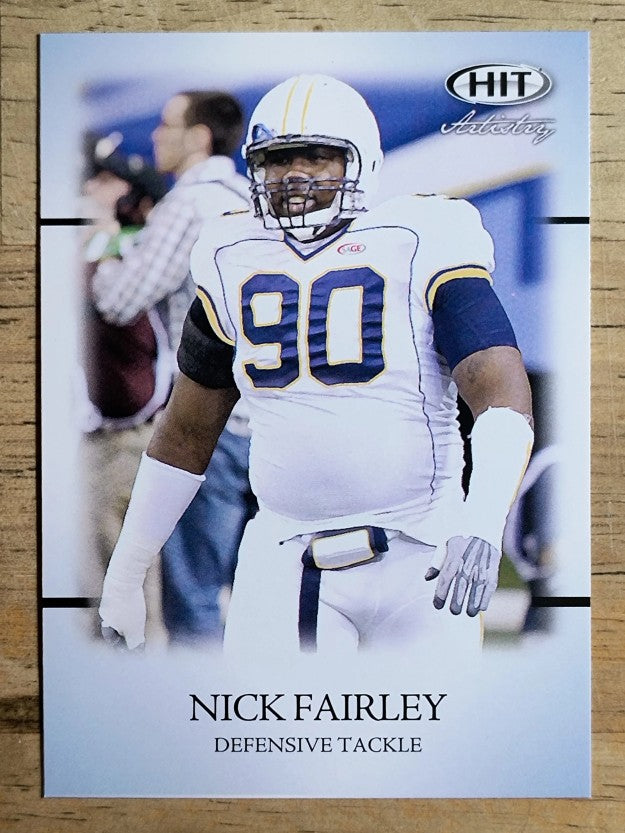 2011 SAGE HIT #52 Nick Fairley Art
