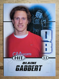2011 SAGE HIT #61 Blaine Gabbert