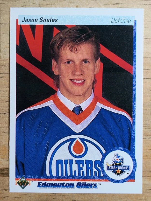 1990-91 Upper Deck #75 Jason Soules RC