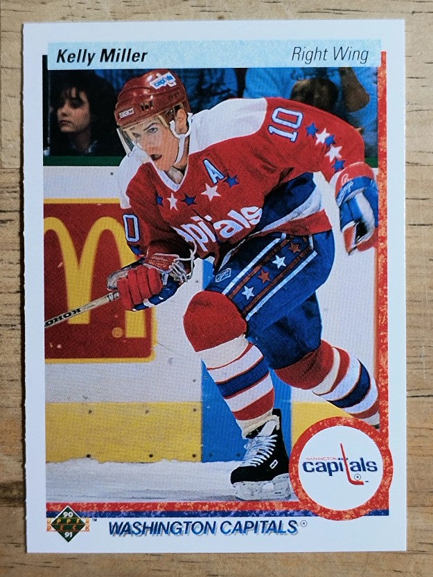 1990-91 Upper Deck #130 Kelly Miller