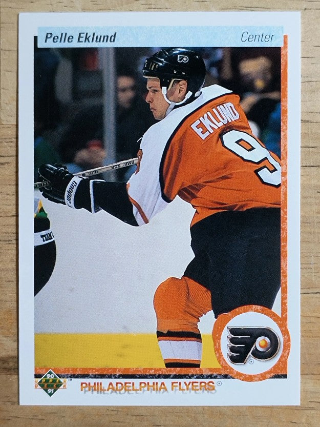 1990-91 Upper Deck #138 Pelle Eklund