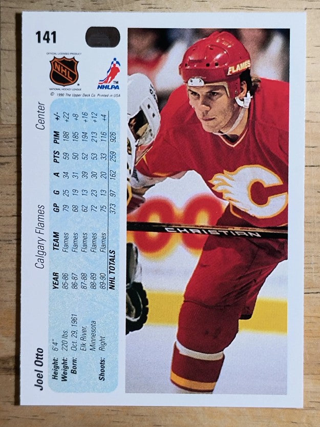 1990-91 Upper Deck #141 Joel Otto