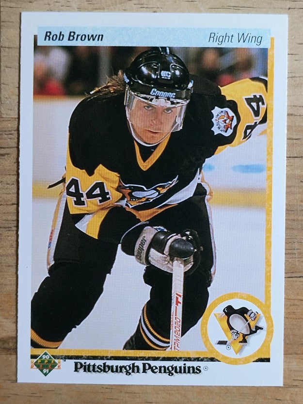 1990-91 Upper Deck #142 Rob Brown