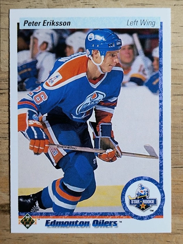 1990-91 Upper Deck #145 Peter Eriksson RC