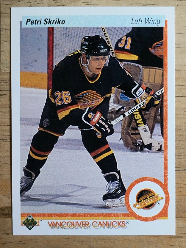 1990-91 Upper Deck #147 Petri Skriko