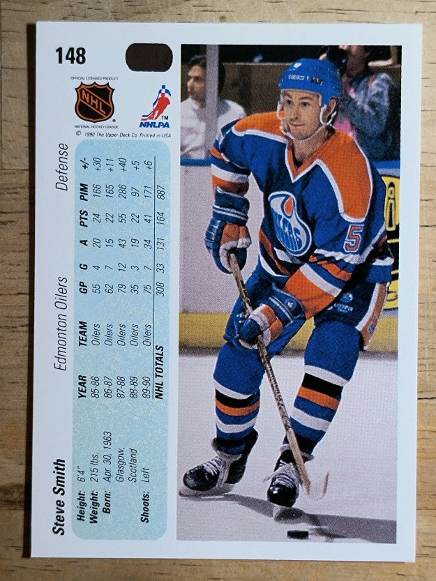 1990-91 Upper Deck #148 Steve Smith