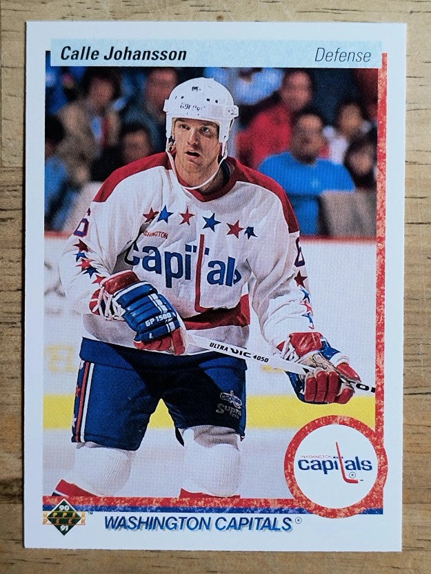 1990-91 Upper Deck #149 Calle Johansson