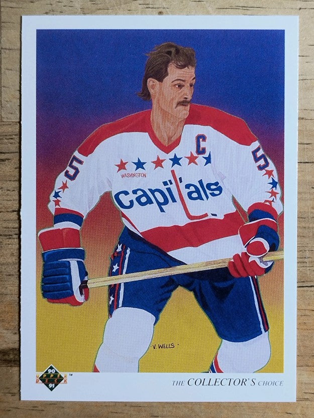 1990-91 Upper Deck #309 Rod Langway TC