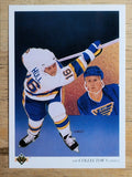 1990-91 Upper Deck #312 Brett Hull TC