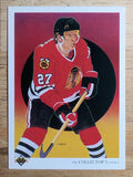 1990-91 Upper Deck #316 Jeremy Roenick TC