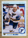 1990-91 Upper Deck #328 Rich Sutter