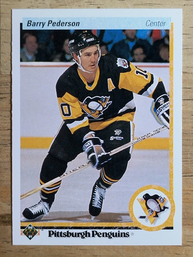 1990-91 Upper Deck #329 Barry Pederson