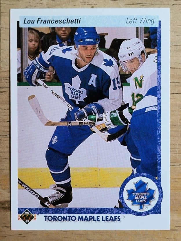 1990-91 Upper Deck #396 Lou Franceschetti RC