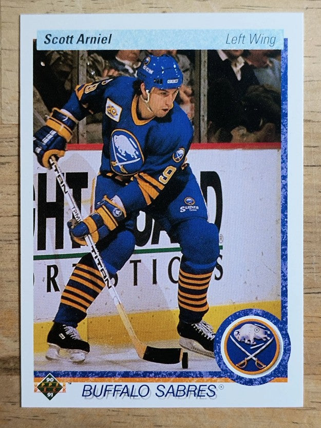 1990-91 Upper Deck #397 Scott Arniel