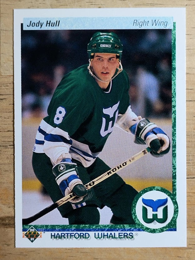 1990-91 Upper Deck #322 Jody Hull RC