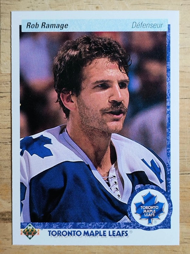 1990-91 Upper Deck French #62 Rob Ramage