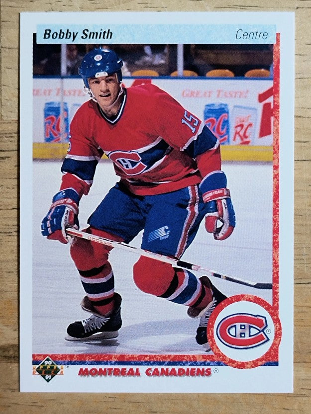 1990-91 Upper Deck French #72 Bobby Smith