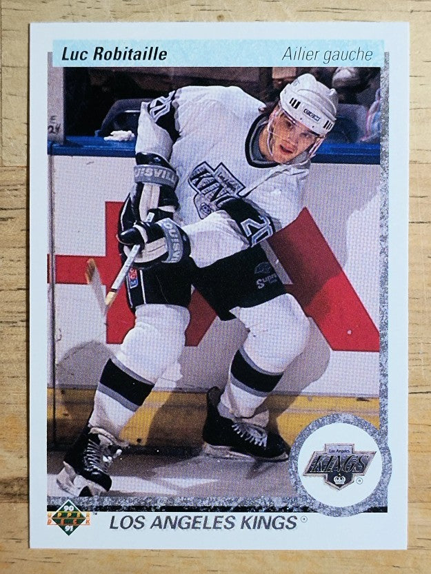 1990-91 Upper Deck French #73 Luc Robitaille