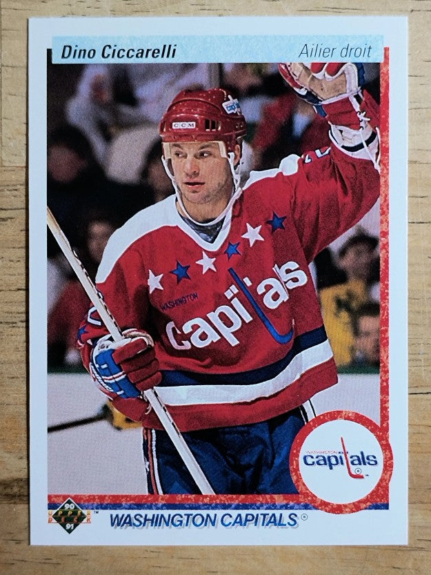 1990-91 Upper Deck French #76 Dino Ciccarelli