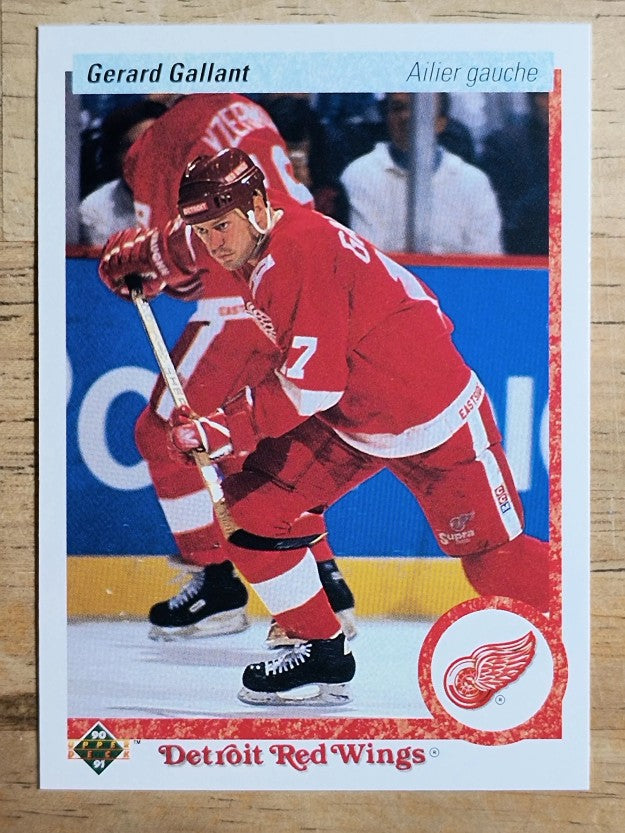 1990-91 Upper Deck French #134 Gerard Gallant