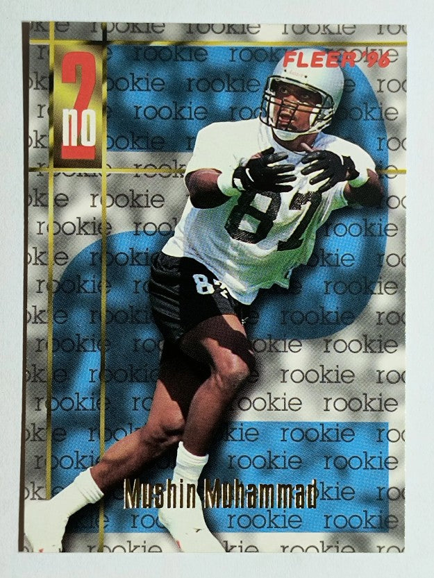 1996 Fleer #172 Muhsin Muhammad RC