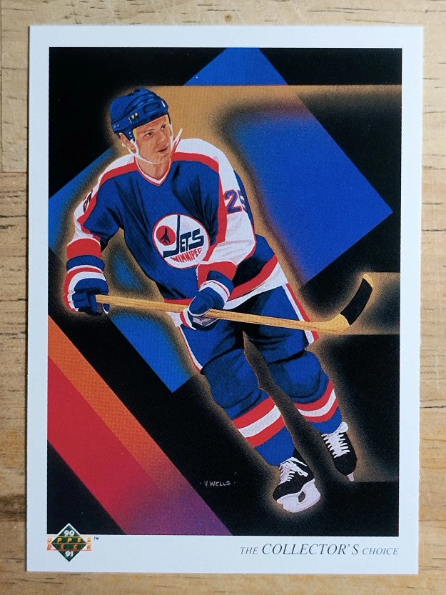 1990-91 Upper Deck French #313 Thomas Steen TC