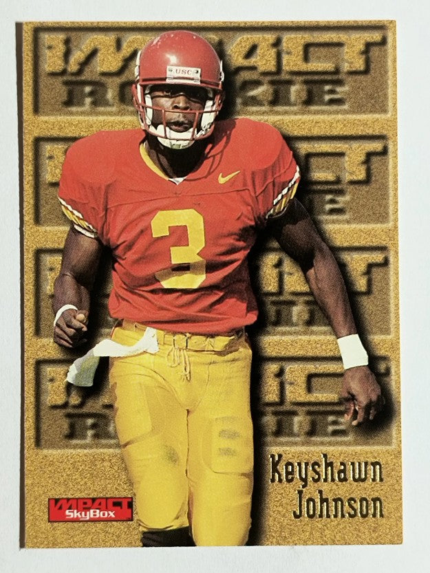 1996 SkyBox Impact #169 Keyshawn Johnson RC