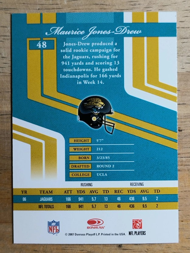 2007 Donruss Elite #48 Maurice Jones-Drew