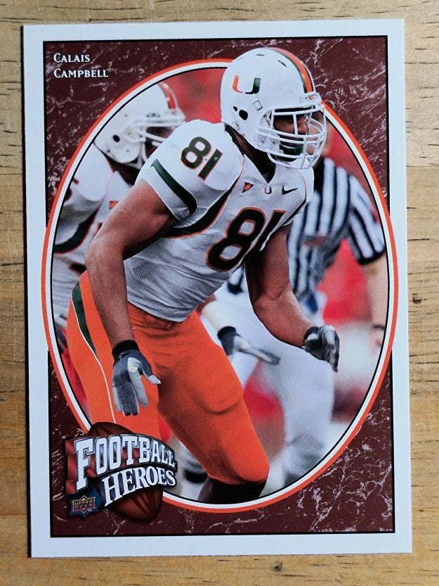 2008 Upper Deck Heroes #115 Calais Campbell RC