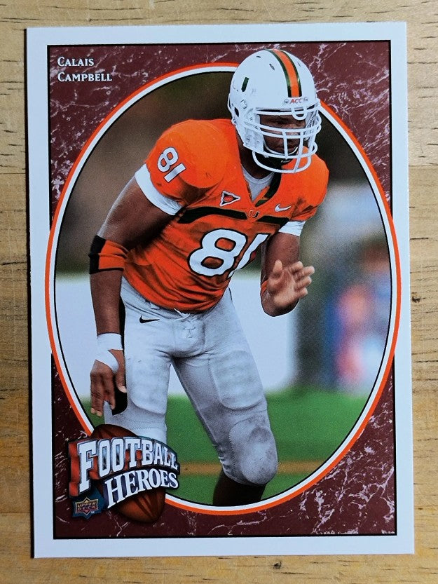 2008 Upper Deck Heroes #116 Calais Campbell RC