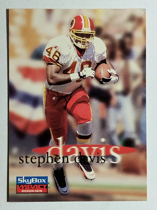 1996 SkyBox Impact Rookies #68 Stephen Davis RC