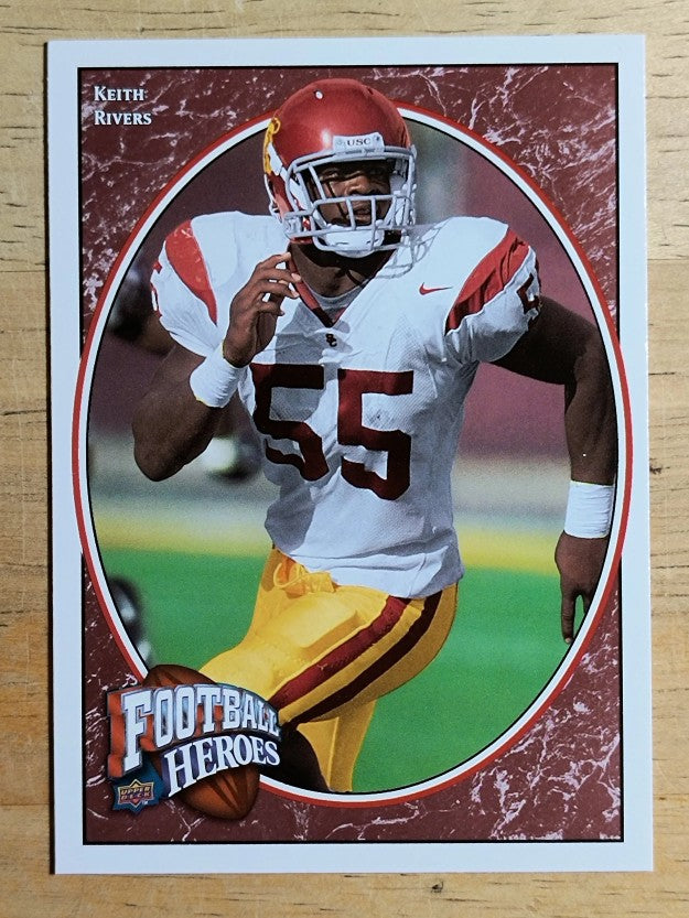 2008 Upper Deck Heroes #166 Keith Rivers RC