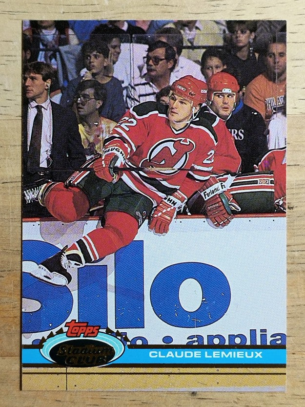 1991-92 Stadium Club #18 Claude Lemieux