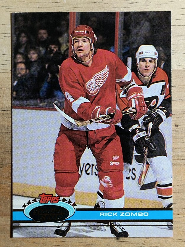1991-92 Stadium Club #32 Rick Zombo