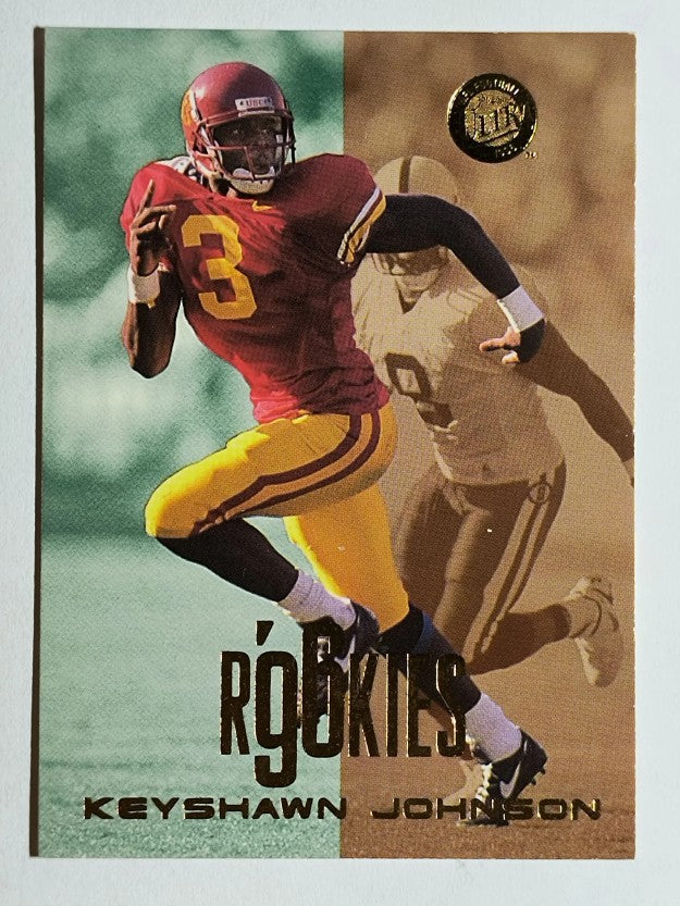 1996 Ultra #172 Keyshawn Johnson RC
