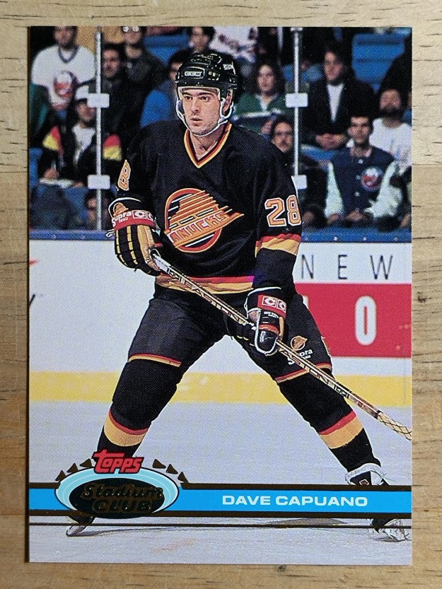 1991-92 Stadium Club #53 Dave Capuano