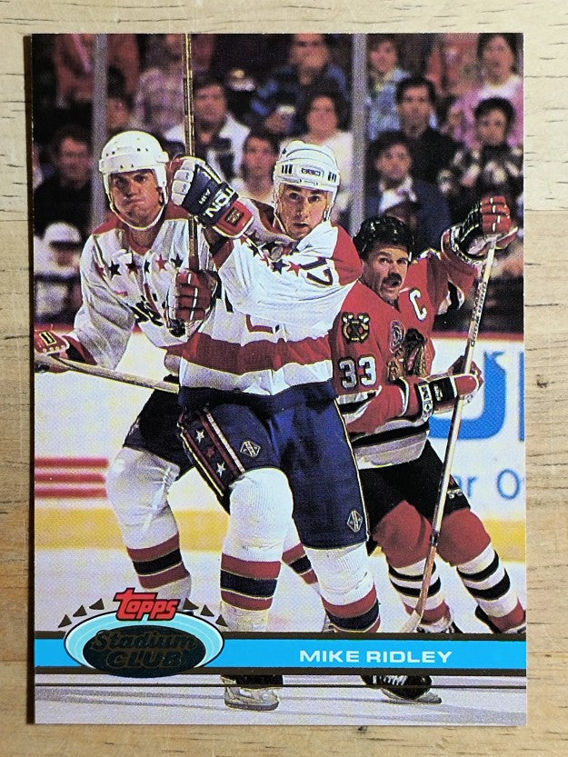 1991-92 Stadium Club #68 Mike Ridley
