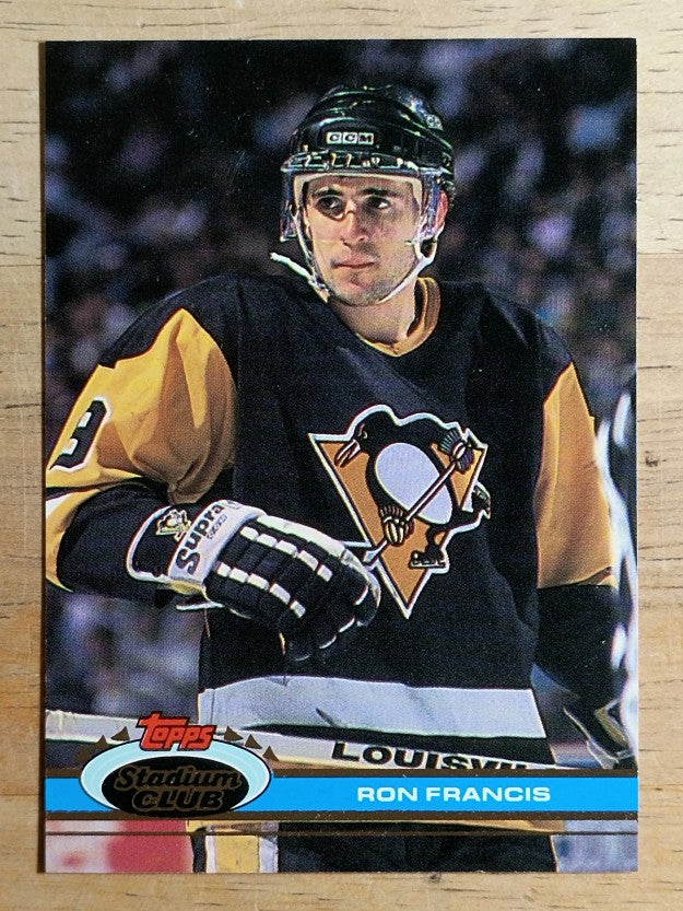 1991-92 Stadium Club #73 Ron Francis