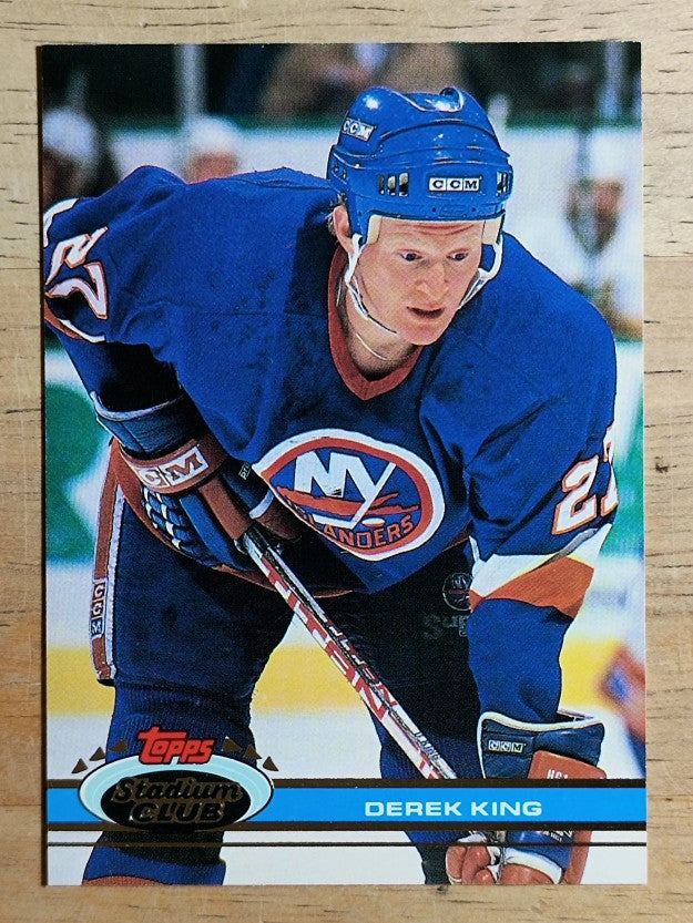1991-92 Stadium Club #82 Derek King