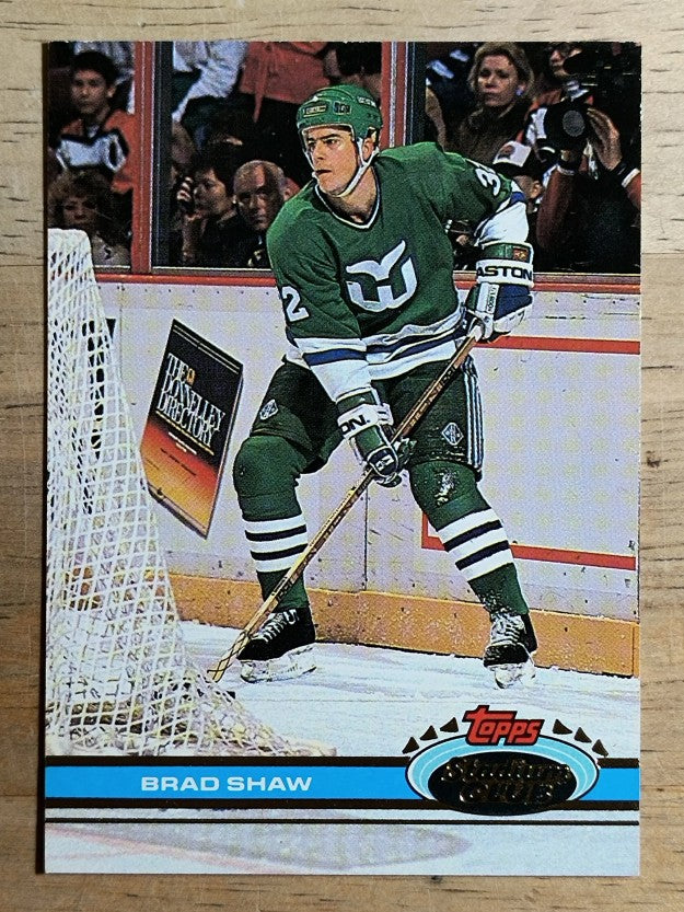 1991-92 Stadium Club #83 Brad Shaw