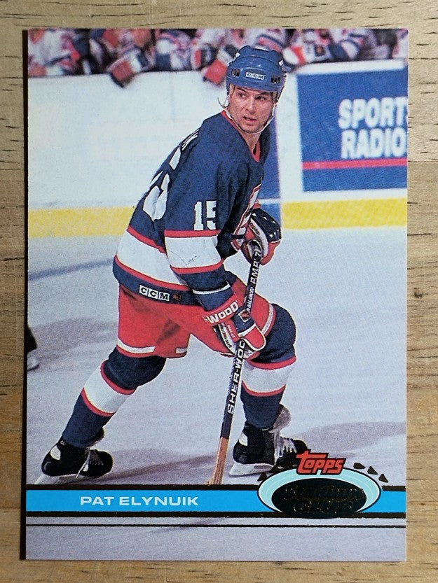 1991-92 Stadium Club #132 Pat Elynuik