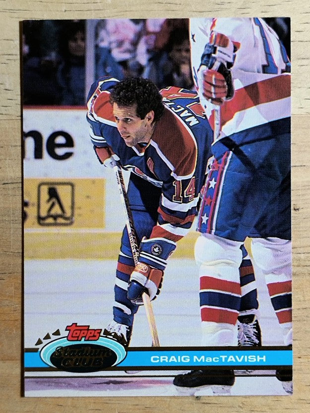 1991-92 Stadium Club #133 Craig MacTavish